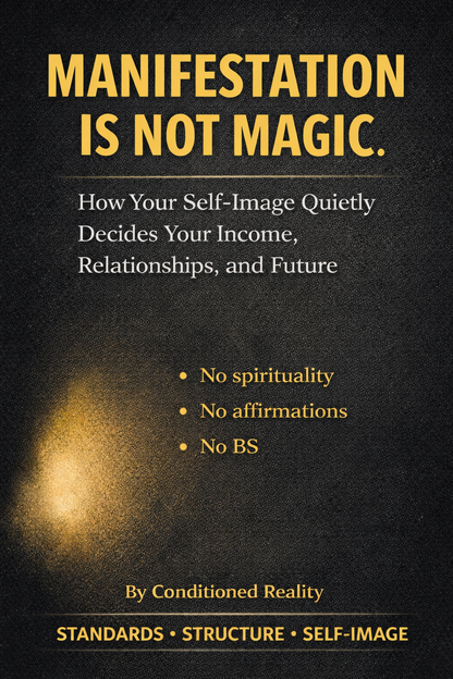 Manifestation Is Not Magic: How Your Self-Image Quietly Decides Your Income, Relationships, and Future